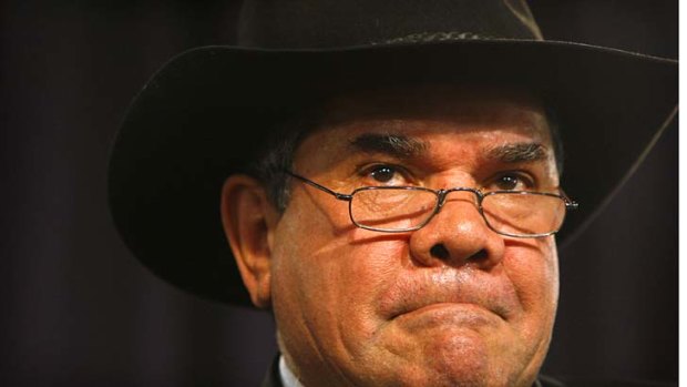 Full support ... 2009 Australian of the Year Mick Dodson backs the proposed constitutional ban on racism.