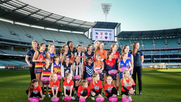 Whole new game: The women's league was launched last week