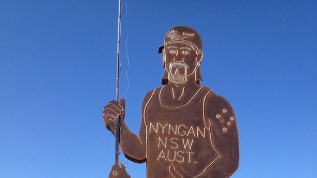 Nyngan: home of The Big Bogan, and an innovative start-up law firm.