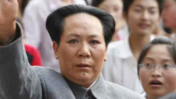 57-year old Chinese shopkeeper Chen Yan has had a profitable career playing a Mao look-a-like.