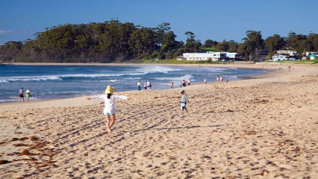 Dive in: Mollymook Beach.