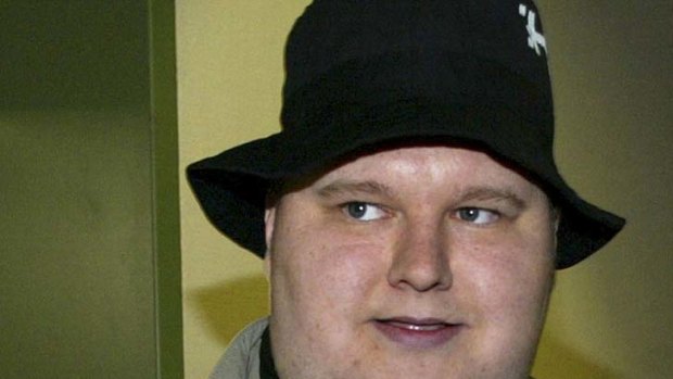 Alleged internet pirate Kim Dotcom.