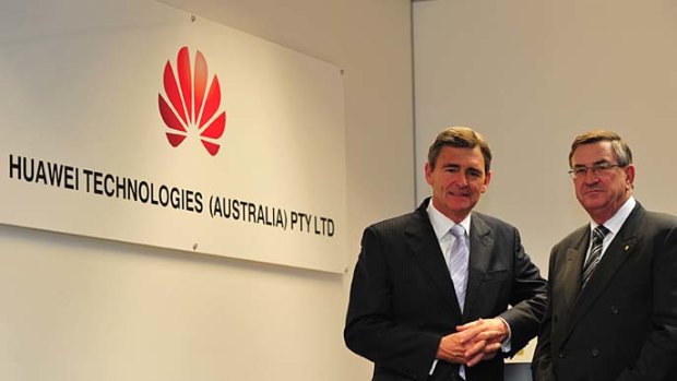 Former premier John Brumby and navy veteran John Lord are joining the board of telecommunications giant Huawei.