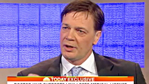 Controversial ... Dr Andrew Wakefield.