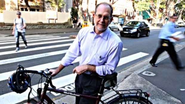 Chris Rissel . . . he found  many motorists do not know basic road rules relating to cyclists.