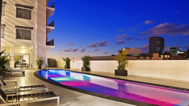 Elan Soho Suites'  pool may be too cool for most Territorians.