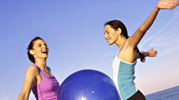 Get fit, get happy ... moderate exercise is an effective treatment for depression.