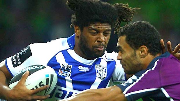 Gold Coast bound . . . Jamal Idris is leaving the Bulldogs.