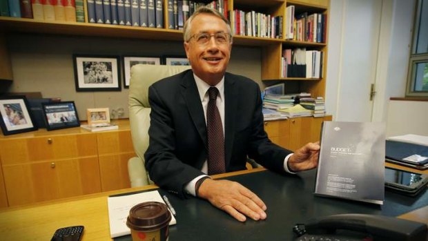 Much of the pain from Treasurer Wayne Swan's budget falls on Canberra.