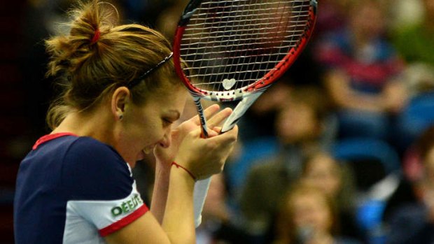 "It's an incredible year for me and I am enjoying every moment of it": Romania's Simona Halep.