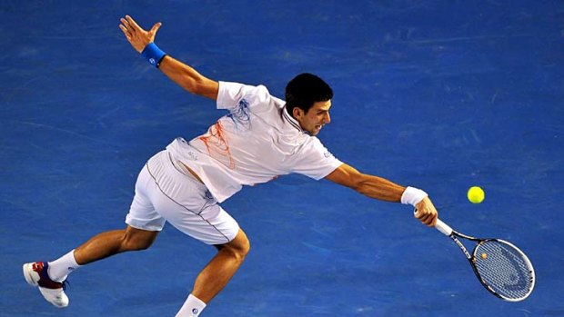 Fitness cloud &#8230; Novak Djokovic tweaked his hamstring reaching for a return last night.