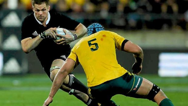 Back in business: Richie McCaw.