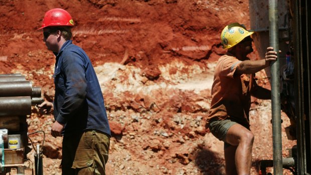 A downer: Geoscientist employment in Australia has been in decline since September 2011.