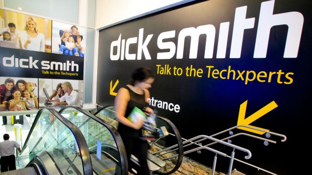 Dick Smith shares plunged after the retailer scrapped its profit guidance.