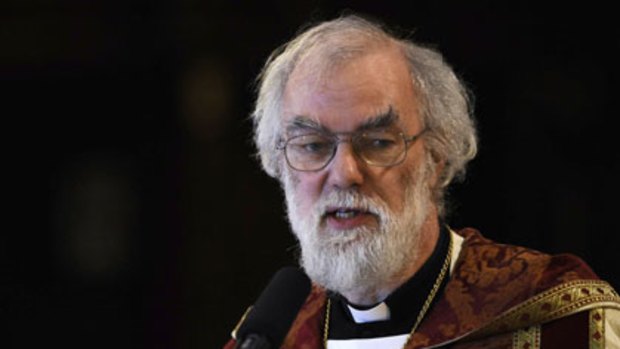 Rowan Williams ... apology for scathing comments.