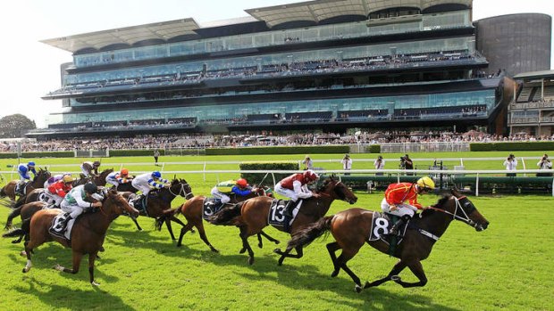 They're off: Royal Randwick is pushing its claim to be the premier horseracing venue.