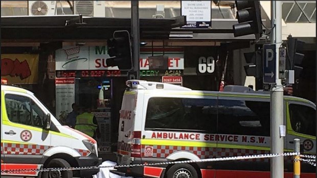 A motorcyclist has been killed in Sydney's CBD. 