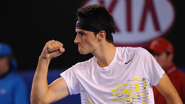 Tomic's victory over Dolgopolov has created a hugely anticipated match.