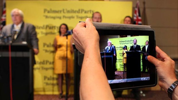 Voting alliance: Palmer's PUP teams with Motoring Enthusiast Party.