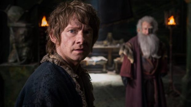 Jamie Oliver says he's sad not to have been able to join <i>The Hobbit</i> series.