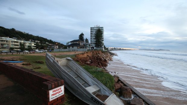 Collaroy, the morning after the big storm.