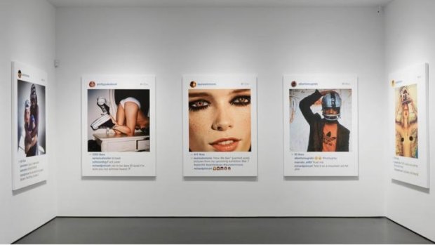 Instagram as art: Images from Richard Prince's latest exhibition.