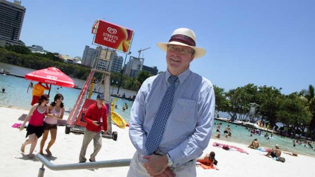 Departing South Bank chief Malcolm Snow: Brisbane River is being ignored to the detriment of the city.
