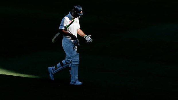 Ricky Ponting is under pressure to retain his spot in the Australian Test side.