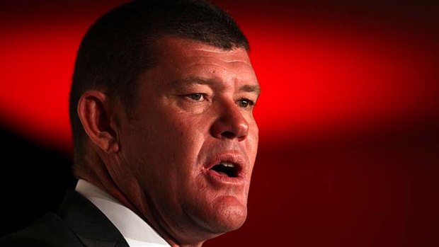 Dismissive: James Packer shrugged off the analysis as "small thinking from the Star."