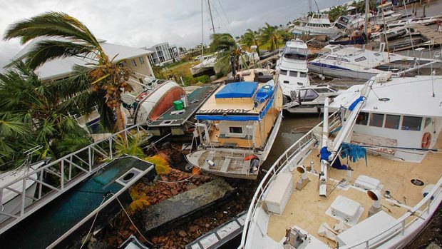 Port Hinchinbrook felt the brunt of Cyclone Yasi in 2011.