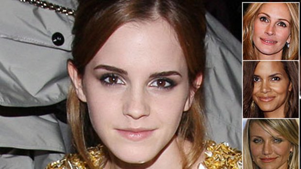 And the highest grossing actress is ... Emma Watson, outgunning Julia Roberts, Halle Berry and Cameron Diaz.