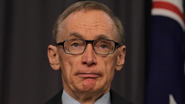 The Foreign Minister, Bob Carr.
