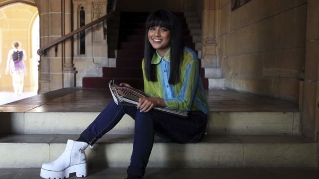 Courting controversy: Avani Dias, one of the elected editors of the University of Sydney's Honi Soit.