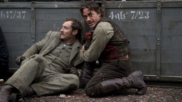 Jude Law and Robert Downey jnr, two of the latest portrayals of Dr Watson and Sherlock Holmes.