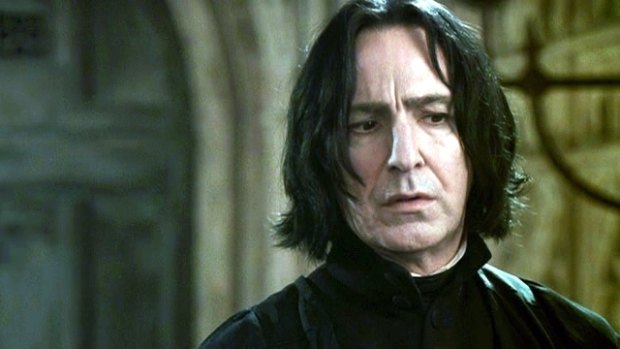 "The course of my fictional war was forever changed when Snape chose to abandon the course on which he was set, and Dumbledore helped him do it.": Rowling