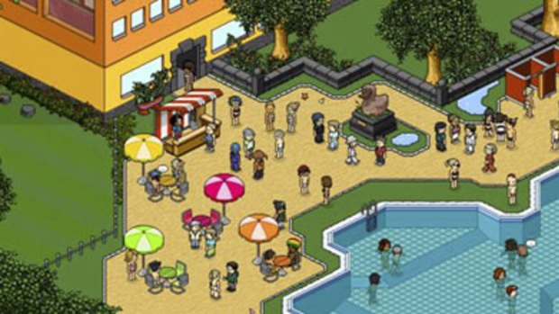Social networking site Habbo.