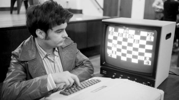 Genius: chessmaster Peter Parr, who took on an early Apple computer in 1979.