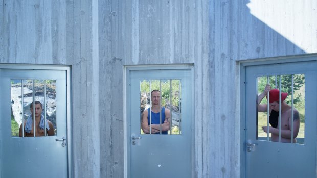Behind bars: A scene at Halden Prison in Cathedrals of Culture.