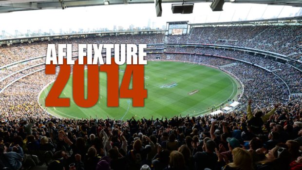 The Sunday night timeslot will feature on the AFL schedule in 2014.