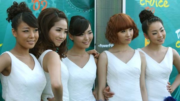 The Wonder Girls ... South Korea's answer to the Spice Girls.