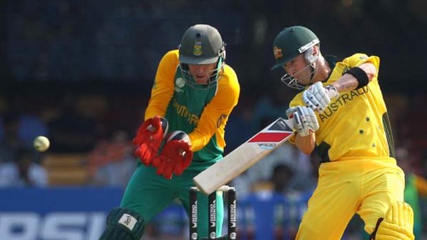 Michael Clarke top scored for Australia with 73.