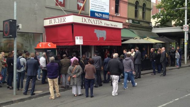 The Donati's Fine Meats building on Lygon Street sold at auction for $2.89 million.