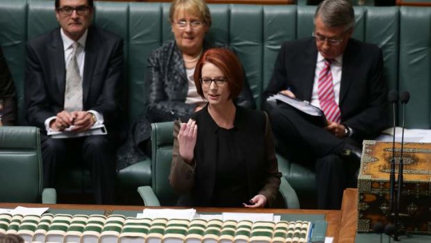 Prime Minister Julia Gillard: "Tonight is the night."