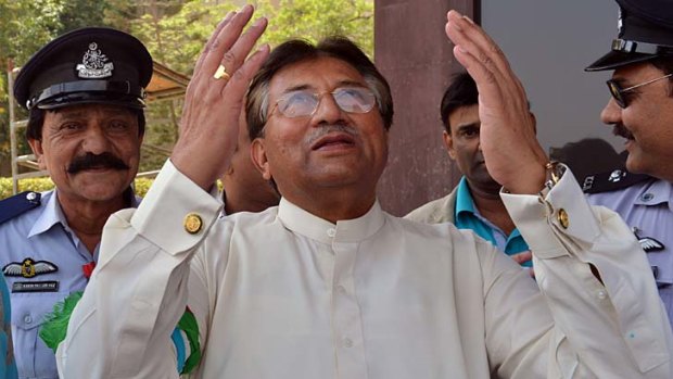 "I am feeling concerned about the unknown ... there are a lot of unknown factors of terrorism and extremism": Pervez Musharraf.