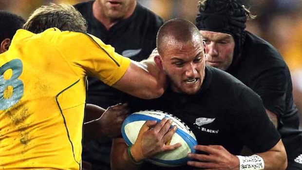 Aaron Cruden struggled on his debut for the All Blacks.