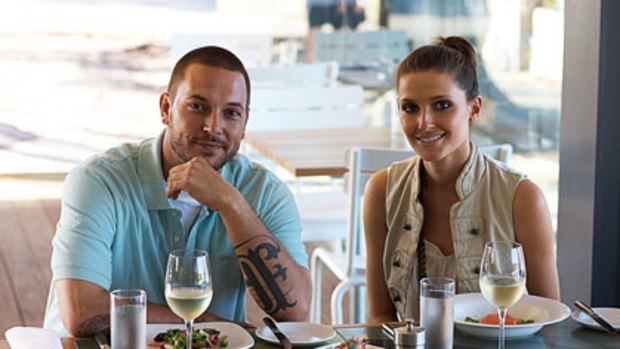 Lunch interview ... Kevin Federline and Kate Waterhouse.