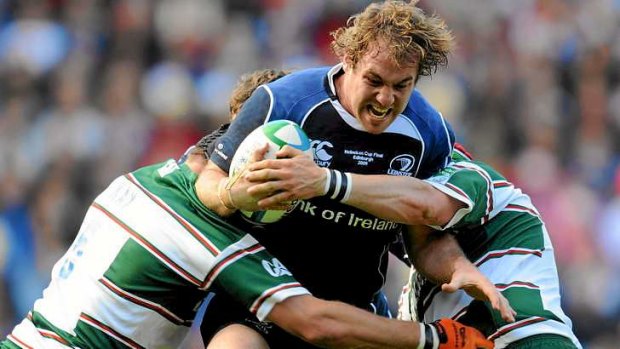 Rocky Elsom was a pivotal figure in Leinster's European Cup triumph in 2009.
