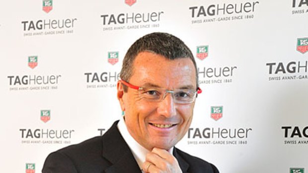 Tag Heuer chief executive Jean Christophe Babin.
