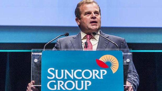 "We are frustrated that industry change is not occurring at a more rapid pace." Suncorp chief Patrick Snowball.