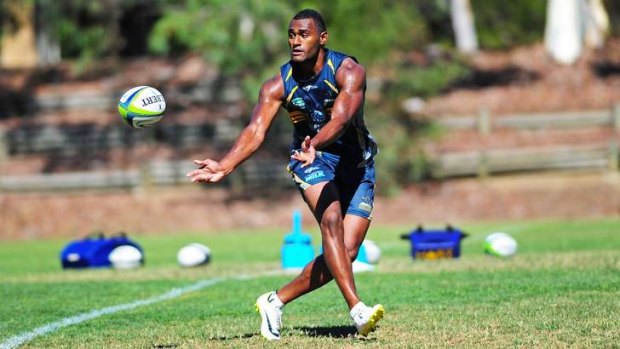 Brumbies centre Tevita Kuridrani is eligible to play in the opening Super Rugby clash of the season after missing all the pre-season trials through suspension.